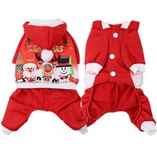 Red Christmas Dog Costume