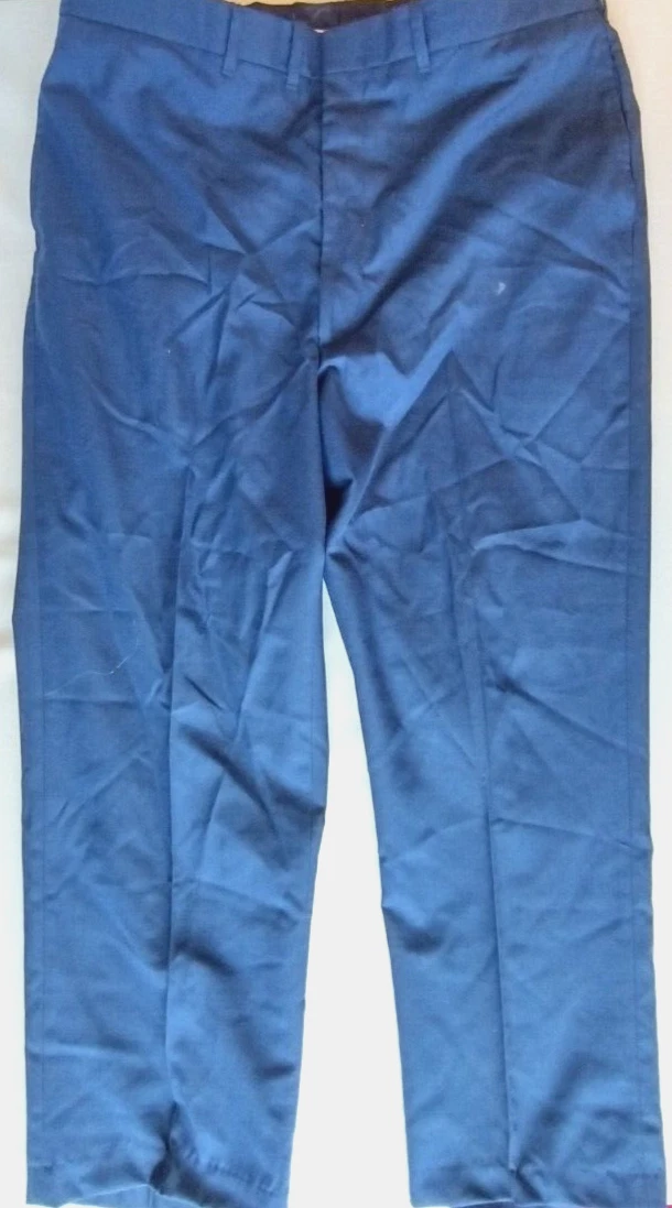 DSCP Lightweight Blue Dress Pants/Slacks Men's Size 38L "C"- 29" Inseam