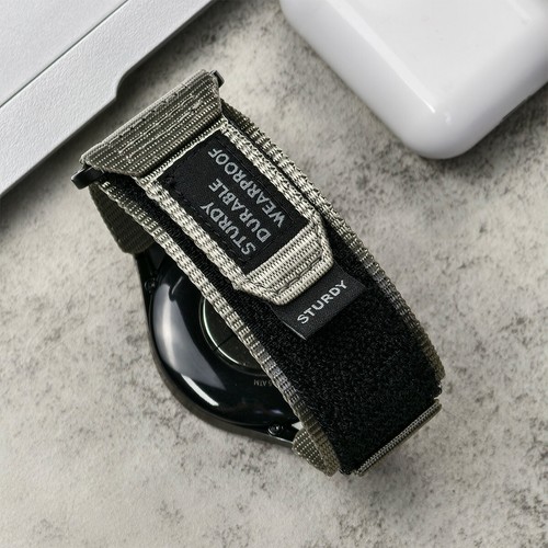 Bracelet en nylon sans lacunes pour montre Samsung Galaxy 6 classique 43/47 mm 6 5 4 boucle bracelet - Photo 8 sur 29