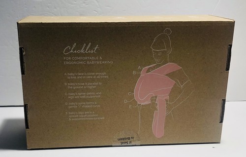 Boba Baby Wrap Carrier Sling Gray Holds Up To 35 Lbs New Sealed - Picture 10 of 10