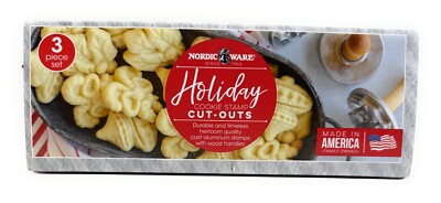 Nordic Ware Holiday Cutouts Cookie Stamps