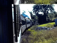 Super 8 Film Christmas Train Ride Pennsylvania 1960s Home Movie French Creek