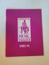 Music Together 2007 Drum Song Collection Book Kid's Folk Music VGUC