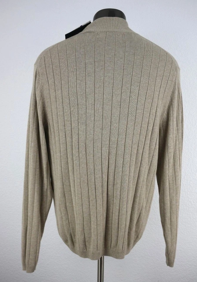 NEW Perry Ellis Men's Pullover 1/4 Zip Sweater Size XXL - Image 4 of 4