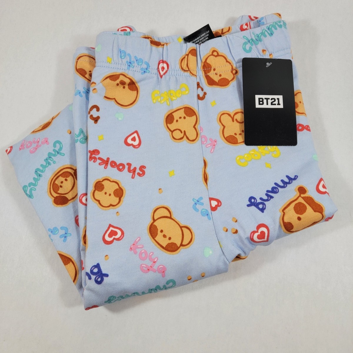 NEW Official BT21 Line Friends SWEETIE Girls Junior Sleep Pajama