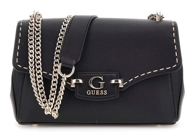 GUESS Nastra Convertible Xbody Flap Bag Schultertasche Tasche Black schwarz Neu