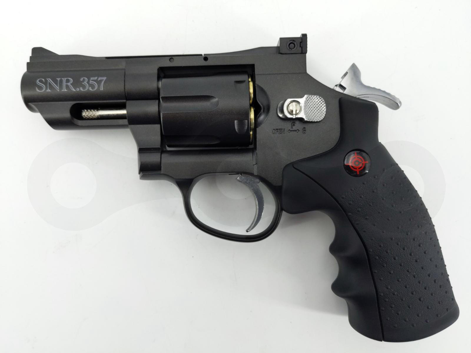 Crosman SNR357 CO2 Dual Ammo Full Metal Air Gun Pistol Revolver BB