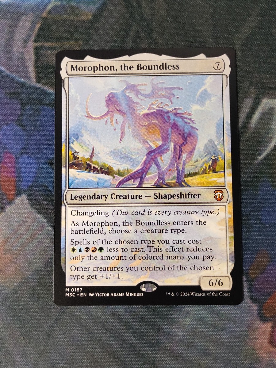 Morophon, the Boundless | 7% Off 2+ | MH3 | NM | MTG | eBay