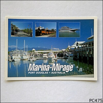 Marina mirage Port Douglas Australia Murray Views MV Postcard (P475)