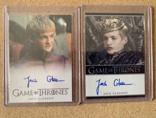 Game of Thrones Season 1 Jack Gleeson as Joffrey Full Bleed & Bordered Autograph - Picture 1 of 1