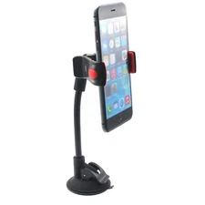 For T-Mobile REVVL 6 6x Pro - Dash Car Mount Windshield Holder Swivel Clip