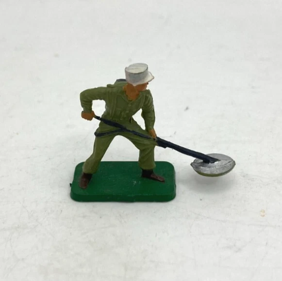 Figurine STARLUX 30mm - Légionnaire Mitrailleur, Occasion, Plastique Peint - Collection Militaire