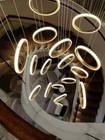 Aluminium Chandeliers Loft Ceiling Lighting Led Light Staircase Pendant Lamp