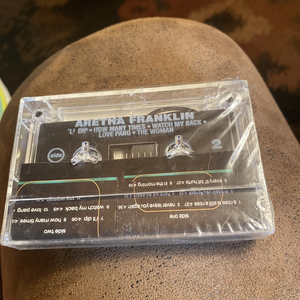 Aretha Franklin A Rose is Still A Rose Cassette 1998 New Vintage Collectible Foto 3 de 3