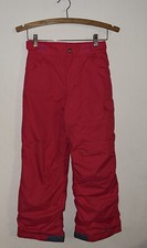 girls M columbia snow pants pink ski MC