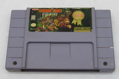 Authentic SNES  - Super Nintendo Donkey Kong Country, Players Choice Version