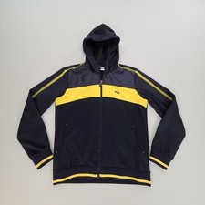 FILA Sweater Boys Extra Large Black Hoodie Full Zip Outdoors Comfort Casual Boys