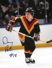 Signed 8x10 DARCY ROTA Vancouver Canucks Autographed Photo - COA