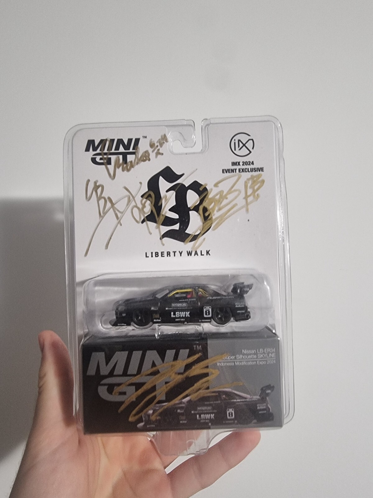 Mini GT Nissan LB-ER34 Super Silhouette Skyline