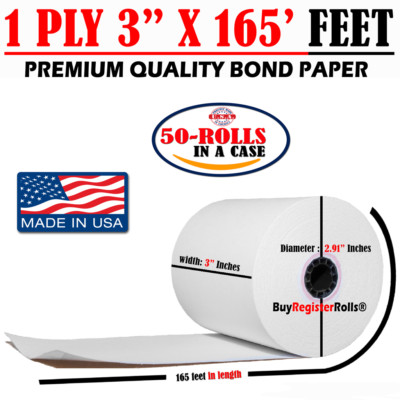 UPC 300387037638 - 3" X 165' 1 Ply Bond Made In USA STAR SP 700 Kitchen Printer - Foto 3