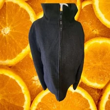 Perry Ellis Portfolio Full Zip Wool Blend Jacket Size M