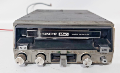 Pioneer KP-575 Under Dash Cassette Player Vintage Car Audio For