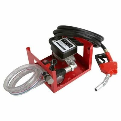 Neilsen CT5261 12v Diesel Fuel Transfer Dispenser Pump - With Hose, Nozzle And F