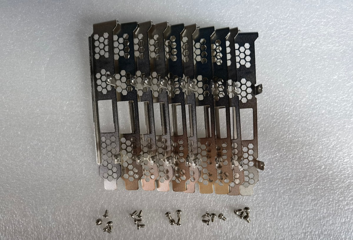 Staffa Piena Altezza Per DELL PERC H830 LSI SAS 9300-8e PCI-e