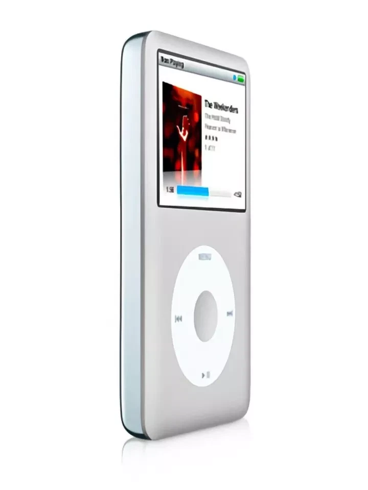 Apple iPod Classic 7. Generation 160 GB HDD 7G Silber aktuellstes Modell 7th Gen
