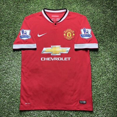 2014 2015 Manchester United Van Persie Jersey Shirt Kit Red Home