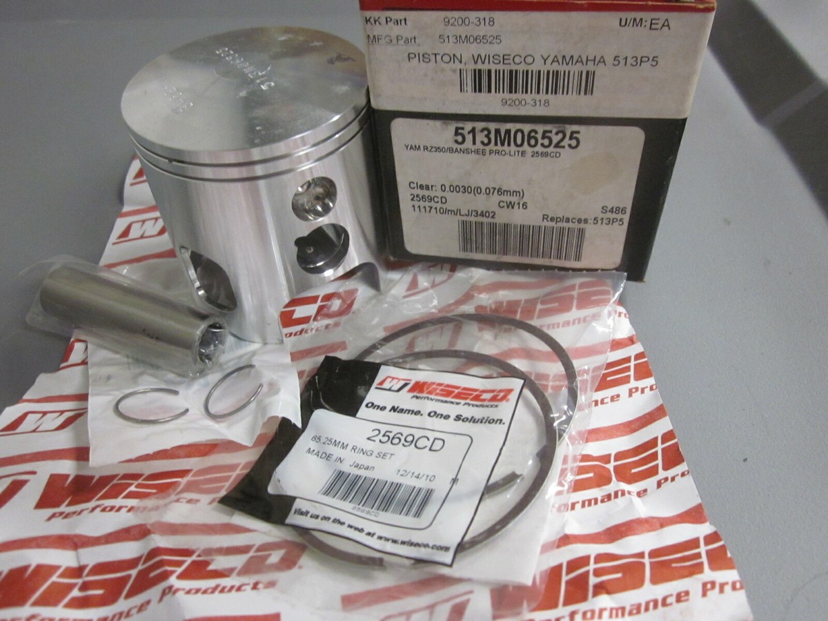 NOS Wiseco 64.00mm Piston Kit Fits: Yamaha 87-06 YFZ350 84-85