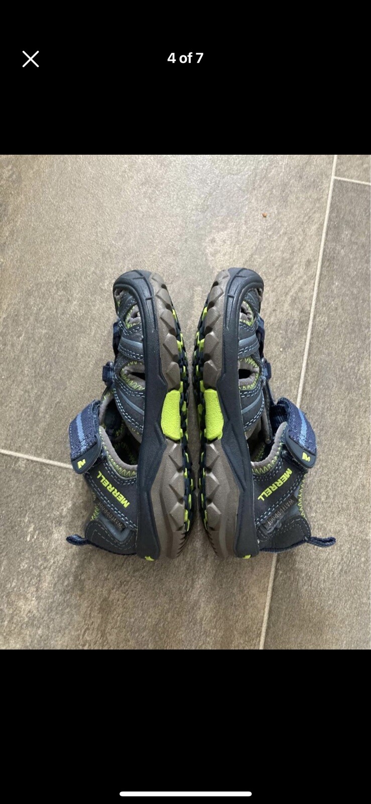 Sandali Hydro Hiker marinaio bambino Merrell taglia 11 taglia 11