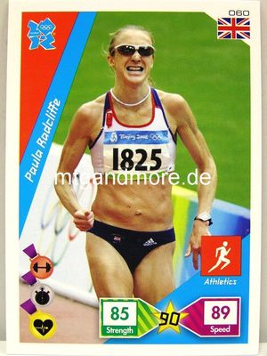 Adrenalyn XL London 2012 - #060 Paula Radcliffe - Olympia