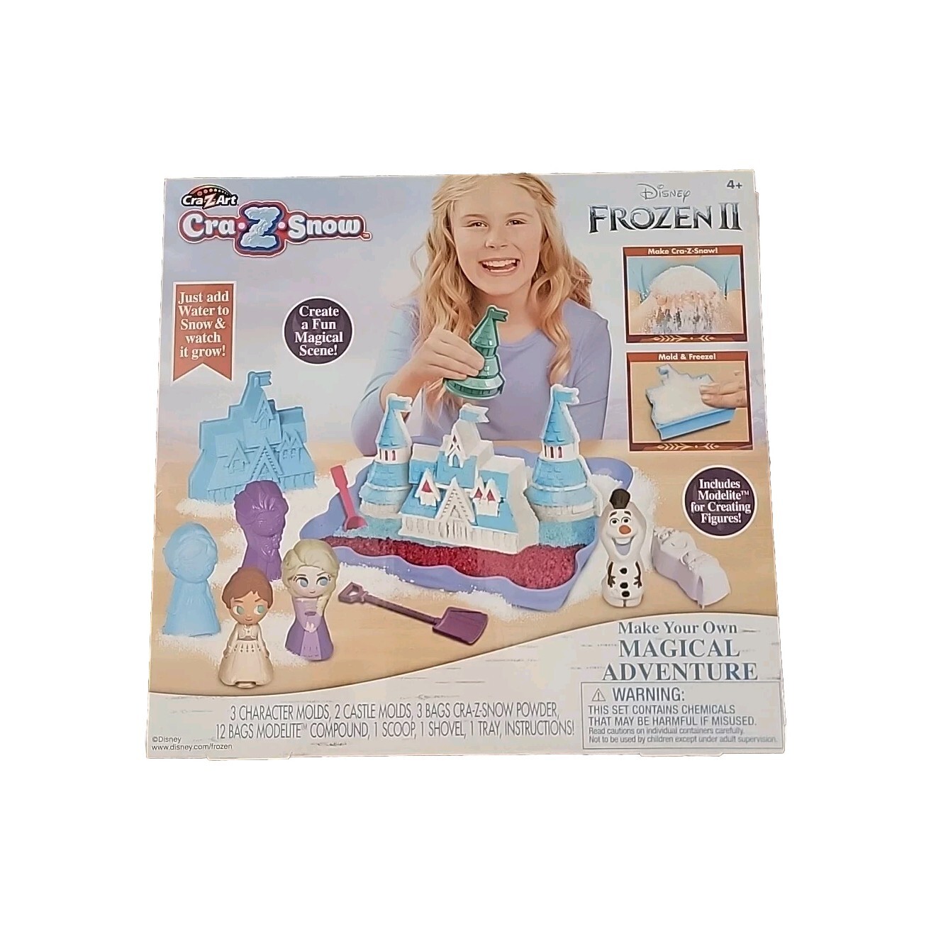 Disney Frozen II Cra-Z-Snow OLAF Make Your Own Magical Adventure Brand NEW