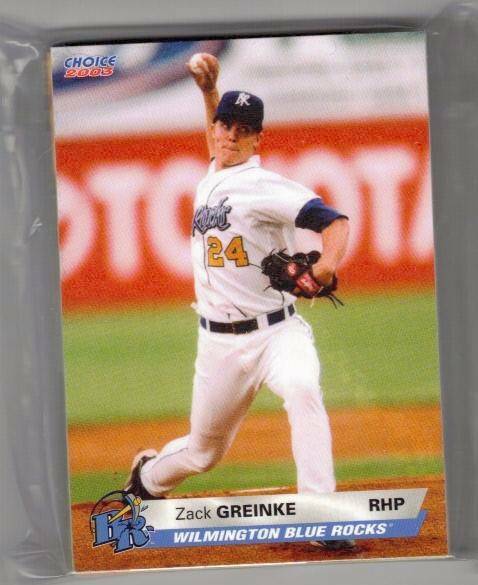 2003 WILMINGTON BLUE ROCKS TEAM SET NEW COMPLETE ZACK GRIENKE RC | eBay
