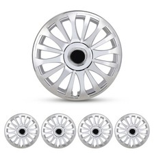 16 Set Of 4 Chrome Wheel Covers Snap On Full Hub Caps Fit R16 Tire Steel Rim