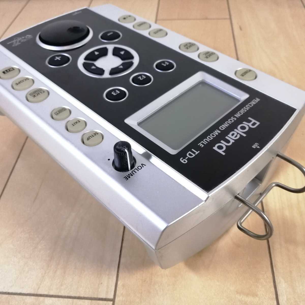 ROLAND TD-9 Used Drum Brain Module Electronic Vdrum machine ROLAND TD-9 Used Drum Brain Module Electronic Vdrum machine