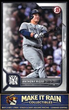 Anthony Rizzo 2022 Bowman #76 New York Yankees Baseball