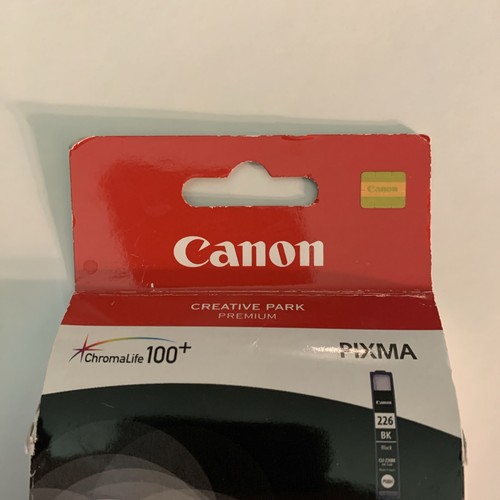 Genuine Canon 226 CLI-226 Black Ink Cartridge, NEW Sealed - Picture 2 of 8