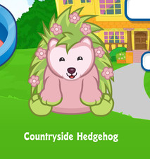 Webkinz Country Hedgehog Virtual PET Código de Adopción Solo Mensaje Webkinz Mascota