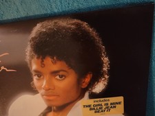 1982 LP Michael Jackson"Thriller w/Beat It, Billie J, PYT,Lady Life"  Epic 85930