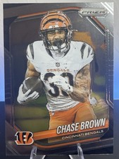 Chase Brown 2025 Panini Prizm 130 Cincinnati Bengals