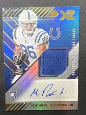 2020 Panini XR - Rookie Swatch Autographs Michael Pittman Jr. /49 - Colts RPA