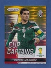 2014 Panini Prizm World Cup Soccer Yellow & Red Pulsar Rafael Marquez #24