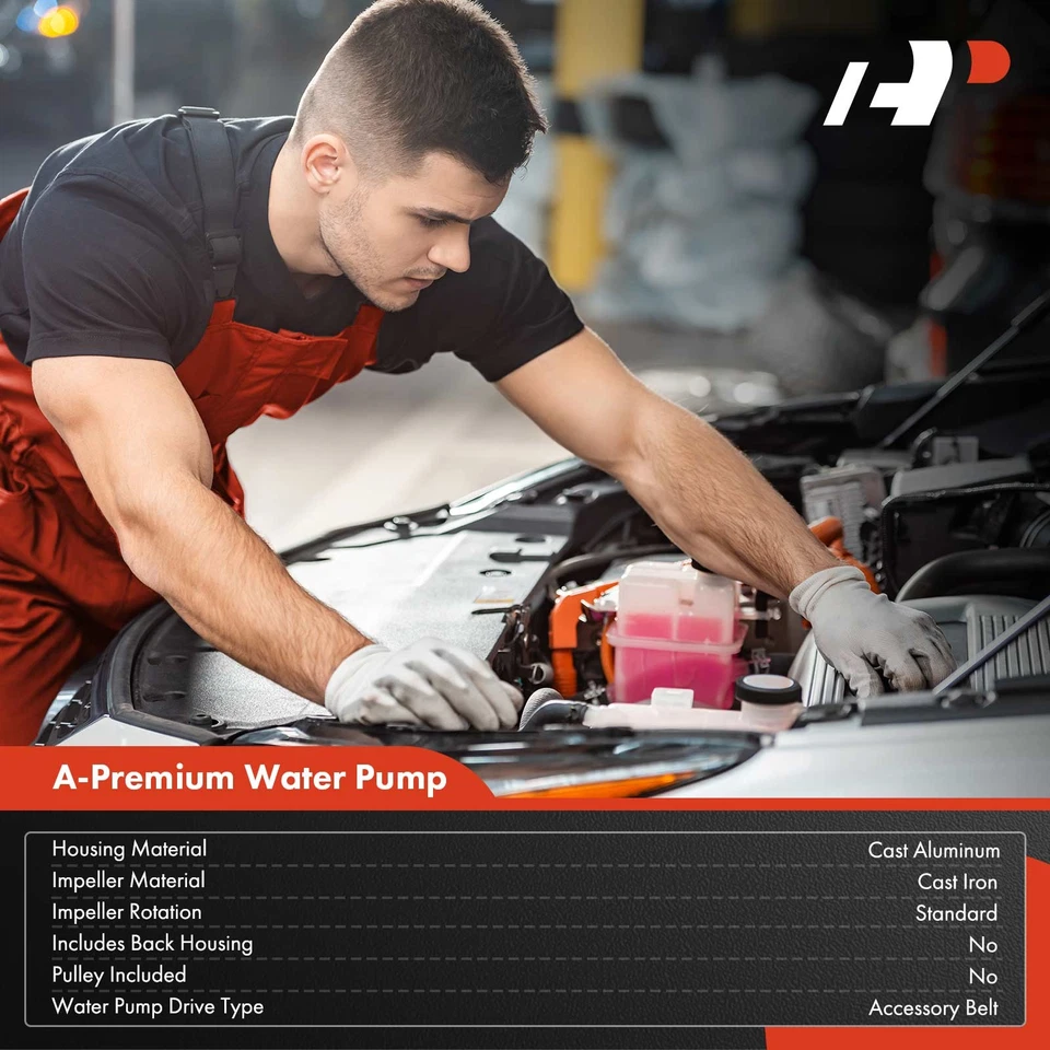 Bomba de agua de motor A-Premium para Buick Estate Wagon Gran Sport LeSabre Jeep CJ5 Foto 2 de 4