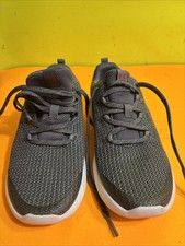Under Armour Ripple 3021519-100 UA Gray mesh red Running Sneaker Shoes Youth 5Y