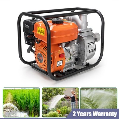 7.5HP 3 Inch Water Pump 4 Stroke Gas Powered Semi-Trash Water Pump 210cc