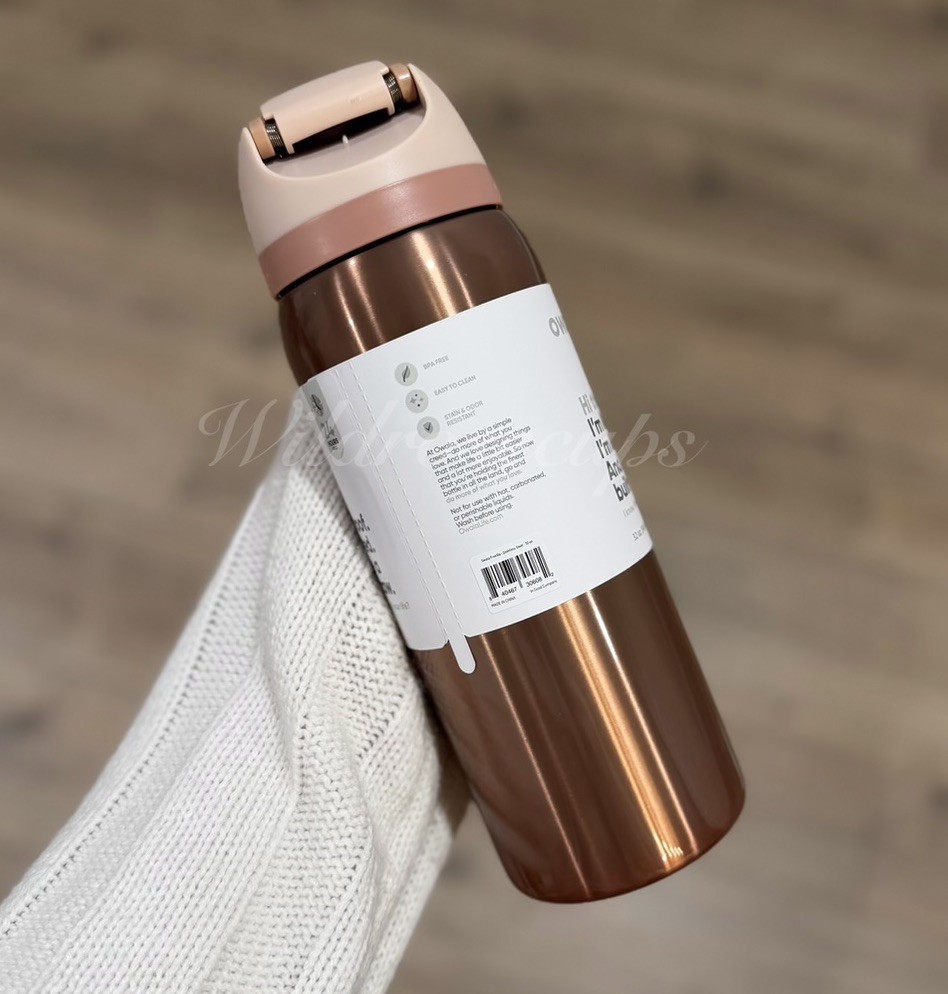 Owala FreeSip Metallic Rose Gold / 32oz / Color: In Good Company