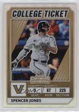 2022 Elite Extra Edition College Tickets Optic Holo Prizm Spencer Jones 0u66