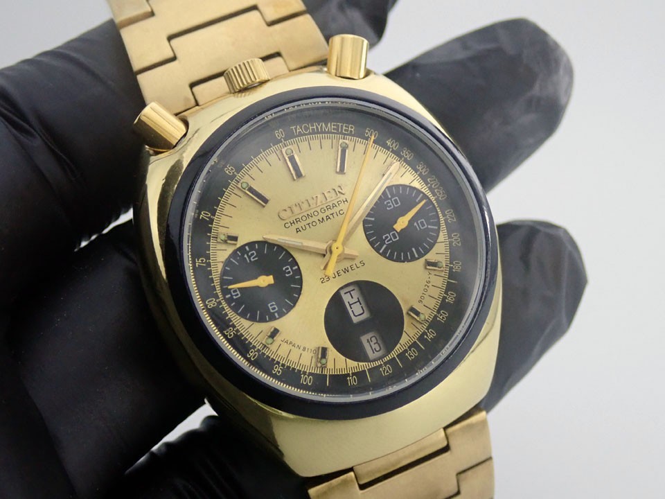 Citizen 8110 Automatic Flyback Chronograph Mens W… - image 5